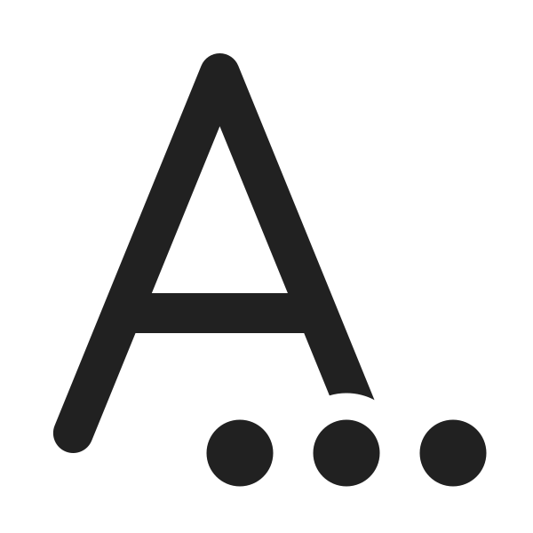 Ic Fluent Text More 20 Filled
