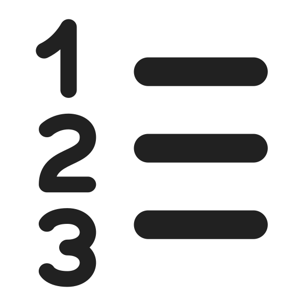 Ic Fluent Text Number List 16 Filled Ltr