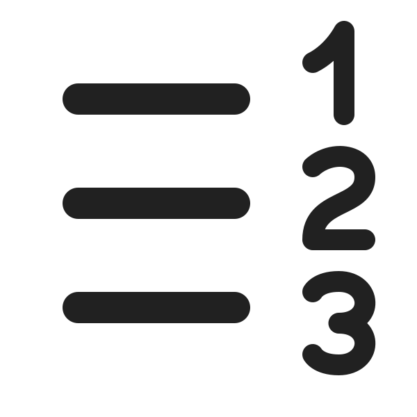 Ic Fluent Text Number List Rtl 20 Filled