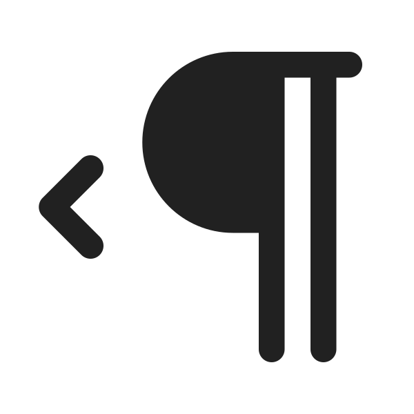 Ic Fluent Text Paragraph Direction Left 16 Filled