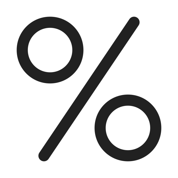 Ic Fluent Text Percent 32 Regular