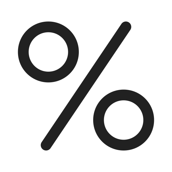 Ic Fluent Text Percent 48 Filled