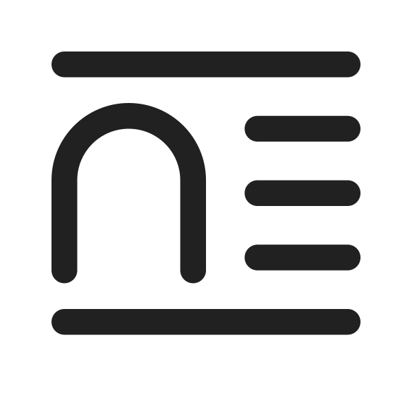 Ic Fluent Text Position Square Left 16 Regular