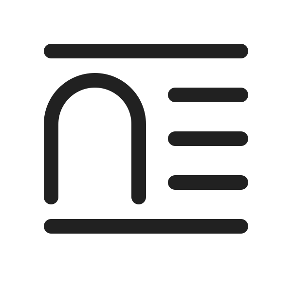 Ic Fluent Text Position Square Left 20 Regular