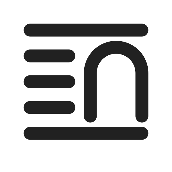Ic Fluent Text Position Square Right 20 Filled