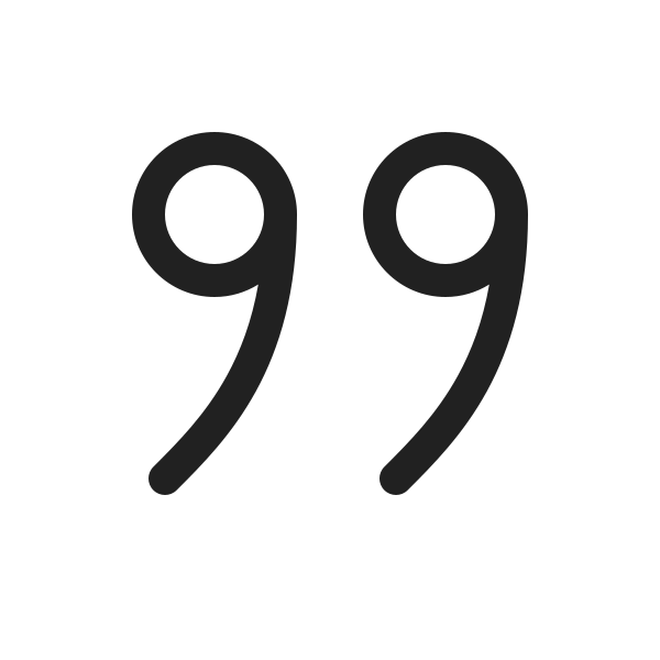 Ic Fluent Text Quote 20 Regular
