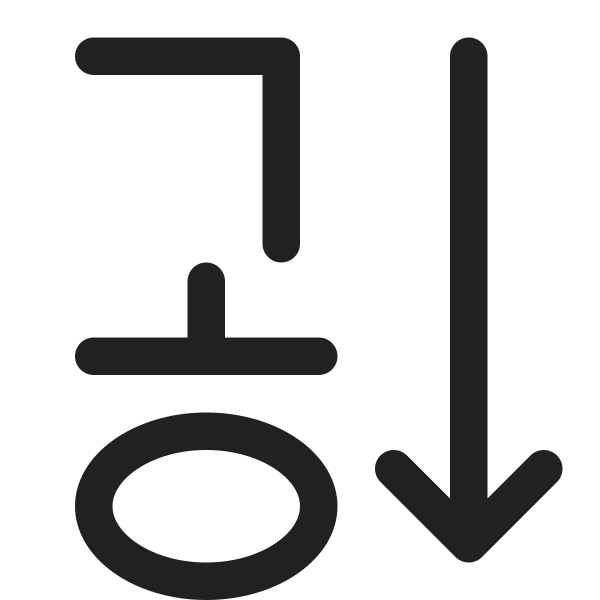 Ic Fluent Text Sort Ascending 16 Regular