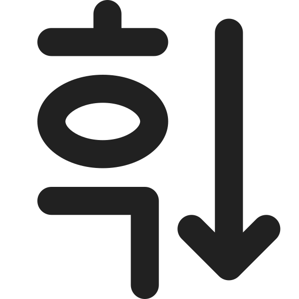 Ic Fluent Text Sort Descending 16 Filled