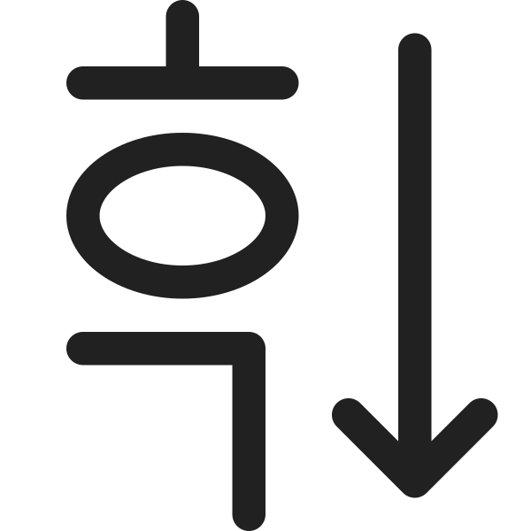 Ic Fluent Text Sort Descending 16 Regular