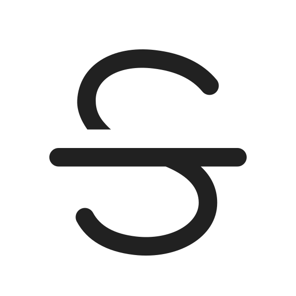Ic Fluent Text Strikethrough 24 Regular