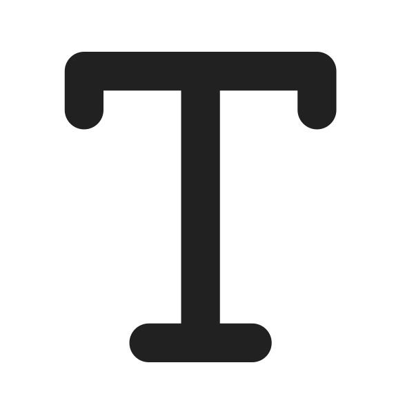 Ic Fluent Text T 16 Filled