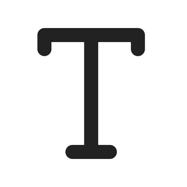 Ic Fluent Text T 20 Filled