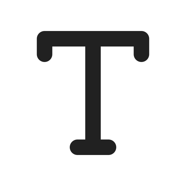 Ic Fluent Text T 24 Filled