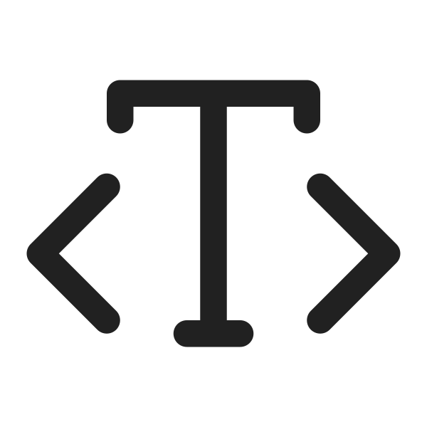 Ic Fluent Text T Tag 16 Regular