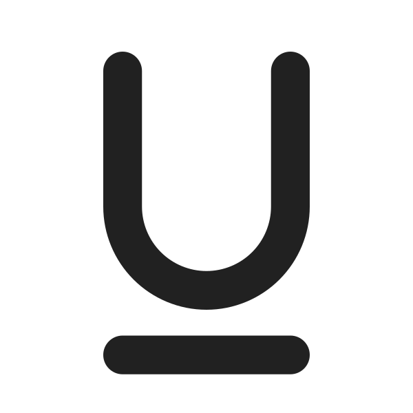Ic Fluent Text Underline 16 Filled