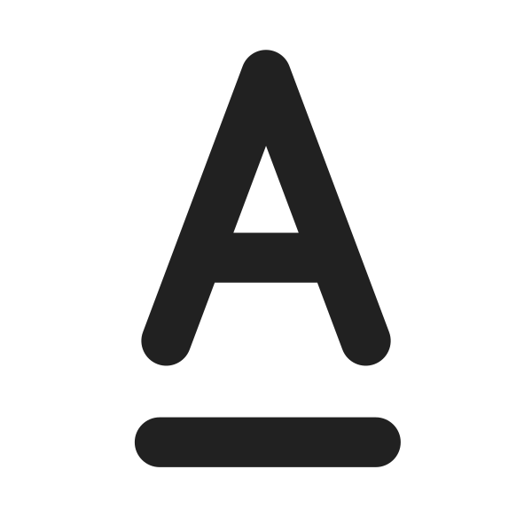 Ic Fluent Text Underline 16 Filled