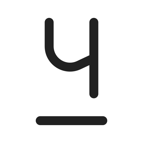 Ic Fluent Text Underline 16 Regular