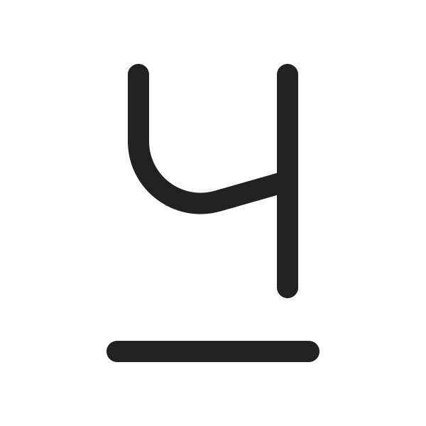 Ic Fluent Text Underline 20 Regular