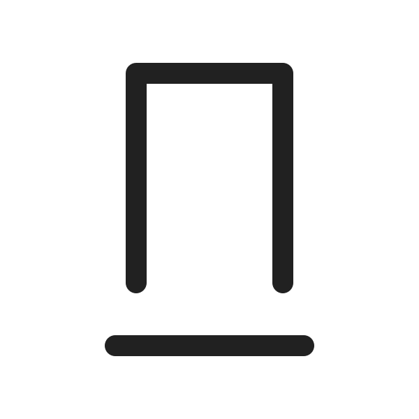 Ic Fluent Text Underline 20 Regular