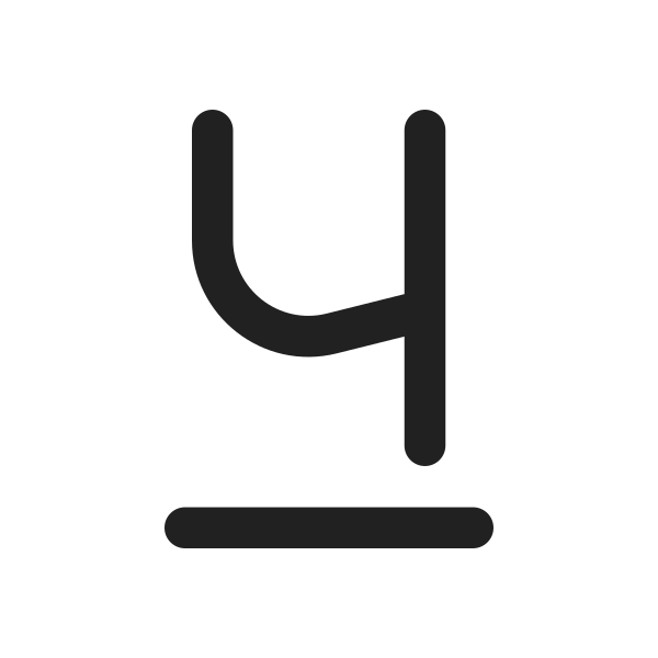 Ic Fluent Text Underline 24 Regular