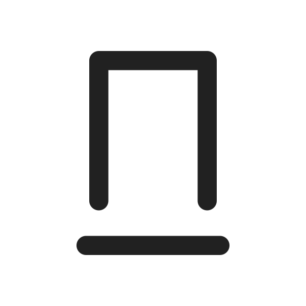 Ic Fluent Text Underline 24 Regular