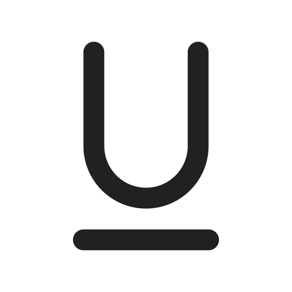 Ic Fluent Text Underline 28 Filled