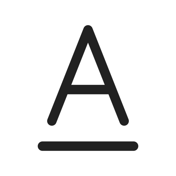 Ic Fluent Text Underline 28 Regular