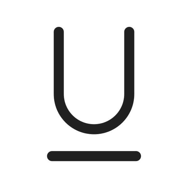 Ic Fluent Text Underline 28 Regular