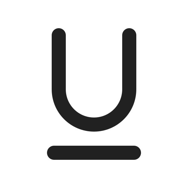 Ic Fluent Text Underline Character U 20 Filled
