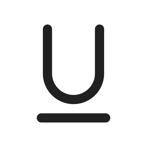 Ic Fluent Text Underline Character U 24 Regular