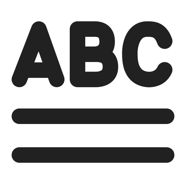 Ic Fluent Text Underline Double 24 Filled