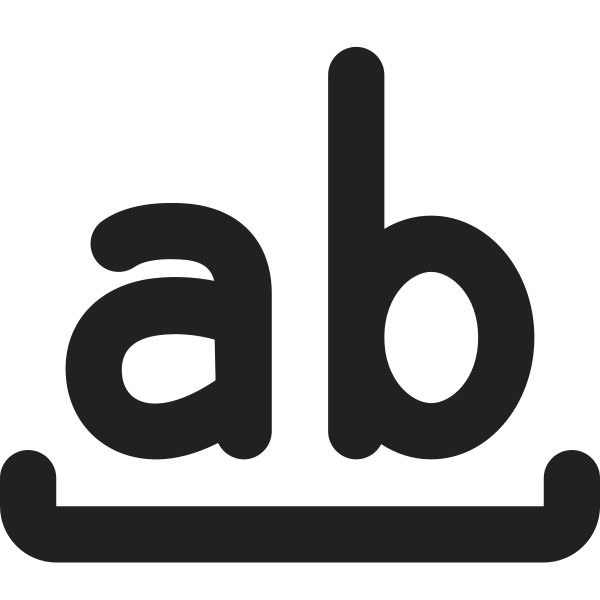Ic Fluent Text Whole Word 16 Filled