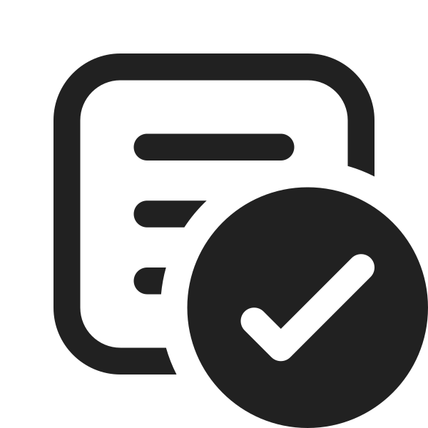 Ic Fluent Textbox Checkmark 16 Regular