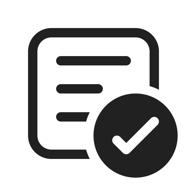 Ic Fluent Textbox Checkmark 20 Regular