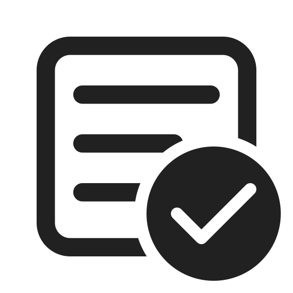 Ic Fluent Textbox Checkmark 24 Regular