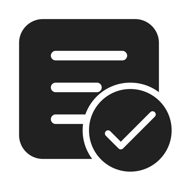 Ic Fluent Textbox Checkmark 28 Filled