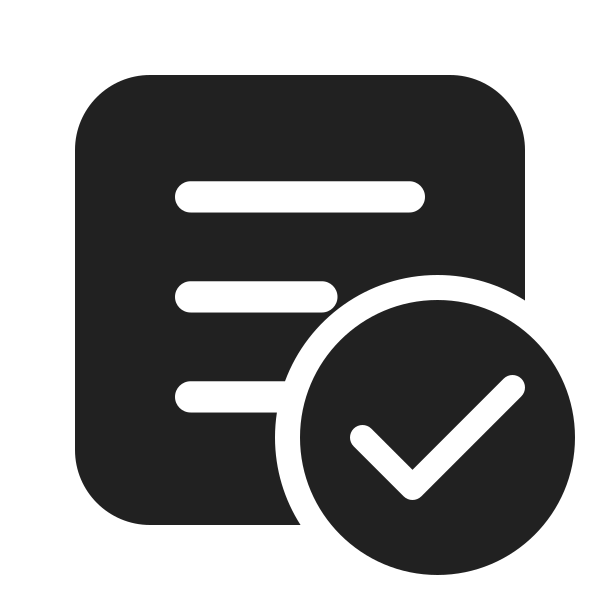 Ic Fluent Textbox Checkmark 48 Filled