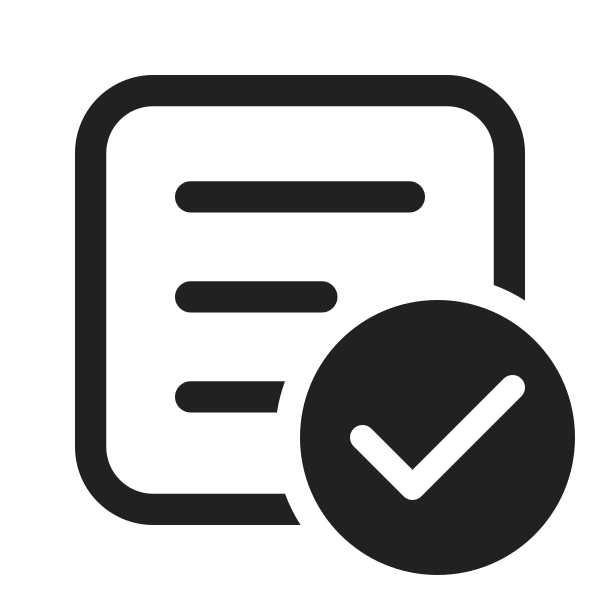 Ic Fluent Textbox Checkmark 48 Regular