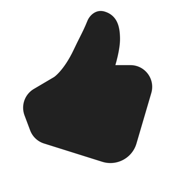 Ic Fluent Thumb Like 16 Filled