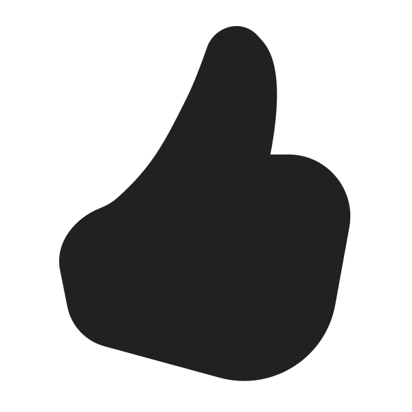 Ic Fluent Thumb Like 20 Filled