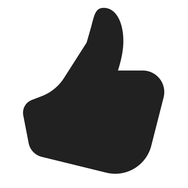 Ic Fluent Thumb Like 24 Filled