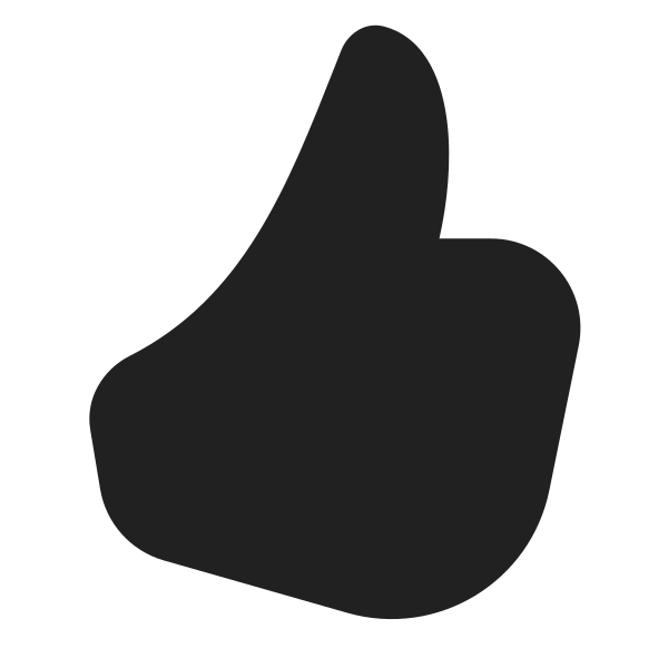 Ic Fluent Thumb Like 28 Filled