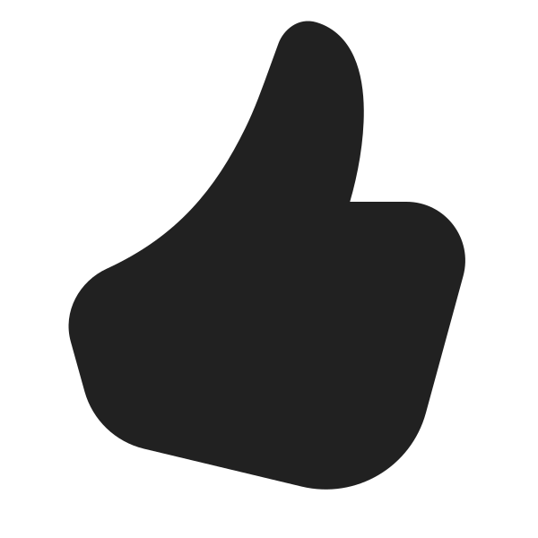 Ic Fluent Thumb Like 48 Filled