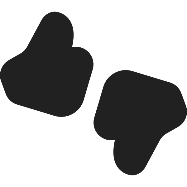 Ic Fluent Thumb Like Dislike 16 Filled