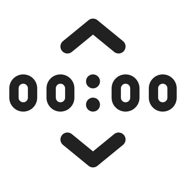 Ic Fluent Time Picker 20 Filled