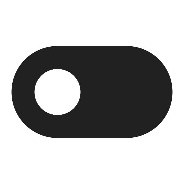 Ic Fluent Toggle Left 16 Filled