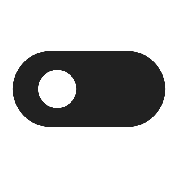 Ic Fluent Toggle Left 28 Filled