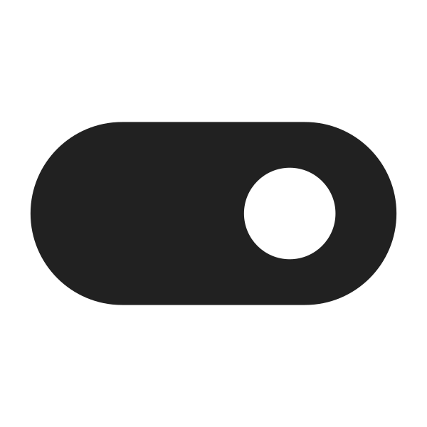 Ic Fluent Toggle Right 28 Filled