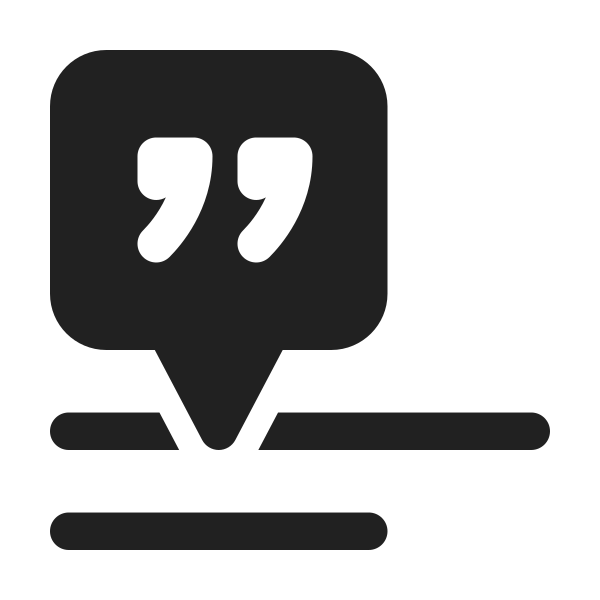 Ic Fluent Tooltip Quote 24 Filled