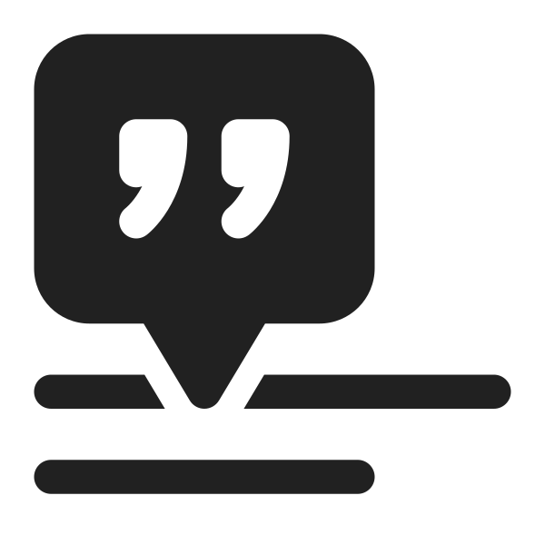 Ic Fluent Tooltip Quote 32 Filled